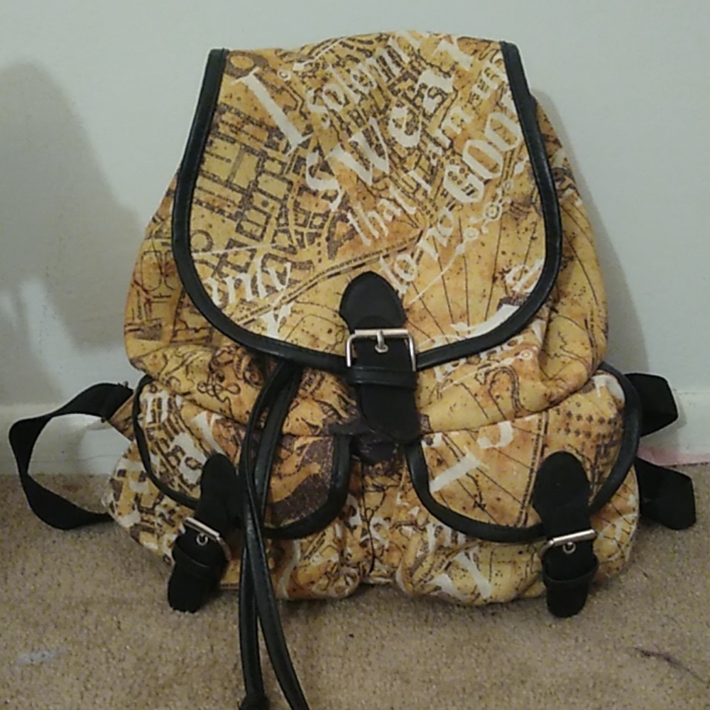 Marauders map backpack